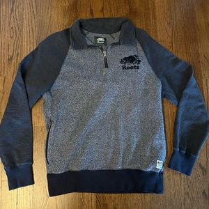 3/4 Zip Roots Sweater